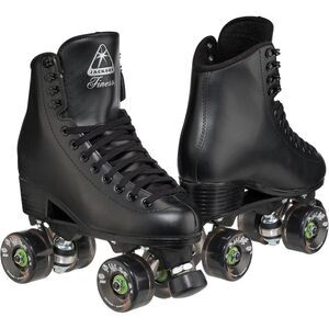 Jackson Ultima Polyurethane Finesse Lace-Up Rhythm Roller Skates, Black, Size 4